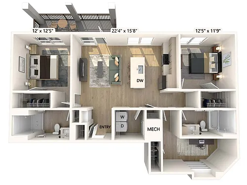 Floor plan B17-1240