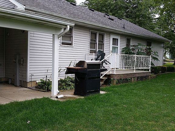 Back of the home