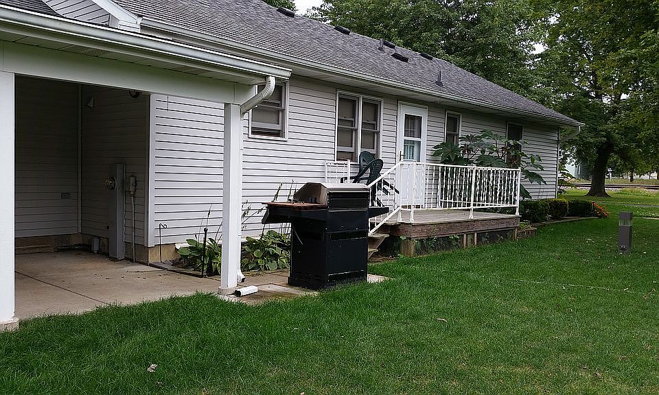 Back of the home