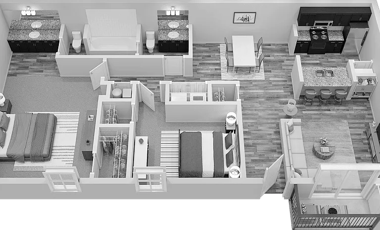 Waters Edge Apartments — Photo 21