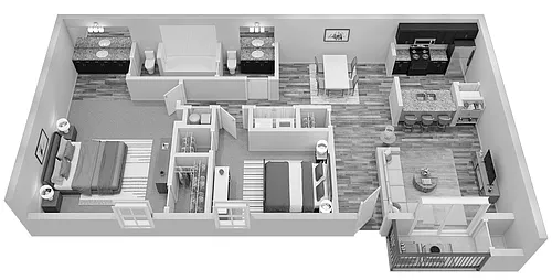 Floor plan The Sinclair