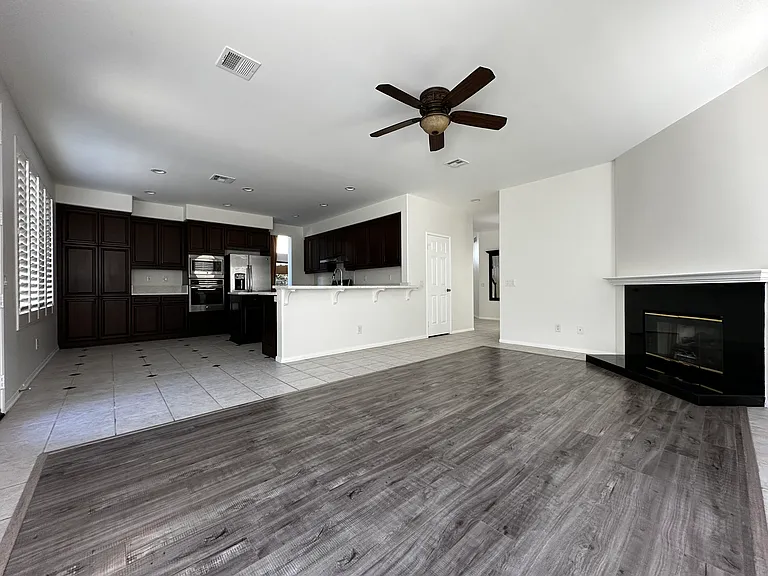Family Room & Kitchen