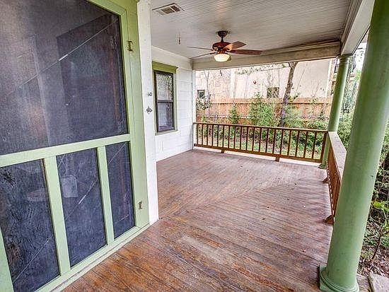Large front porch