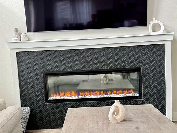 Fire Place controlled by remote