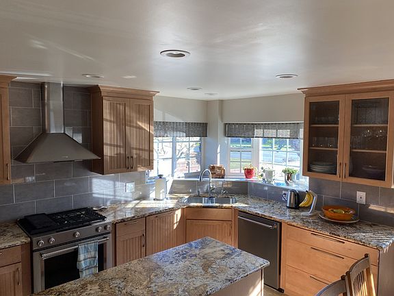 Custom birch & granite 