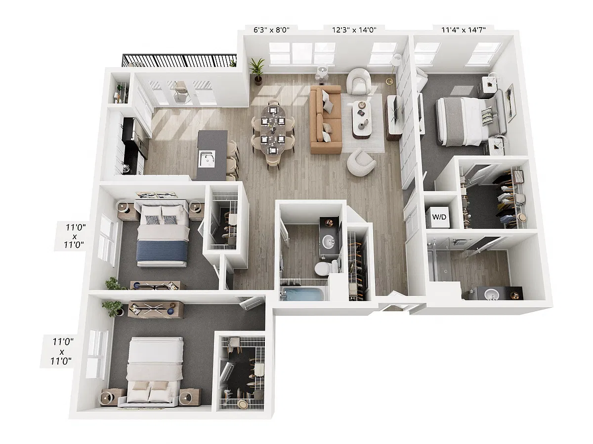 Floor plan Pivot