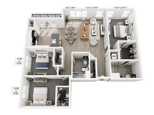 Floor plan Pivot