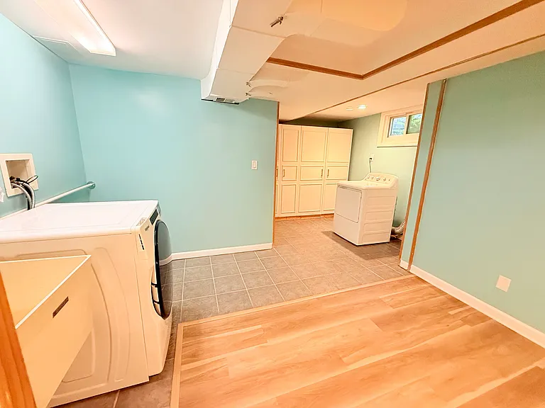 Basement with onsite Washer/Dryer