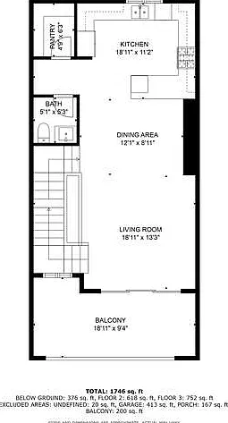 Main level second floor