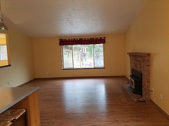 Living room from dining area