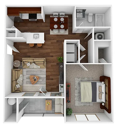 Floor plan Floorplan B