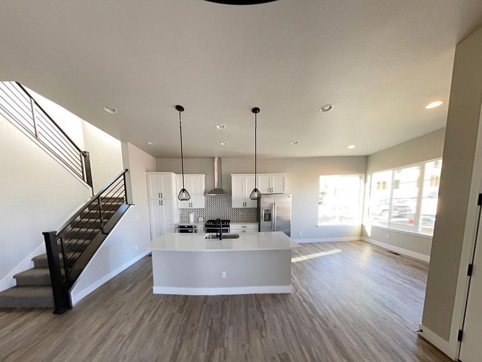 Kitchen from living room.