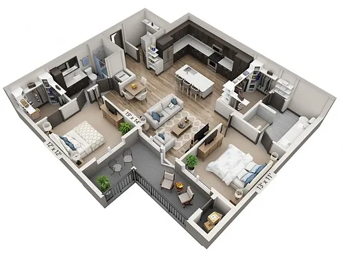 Floor plan Canyon
