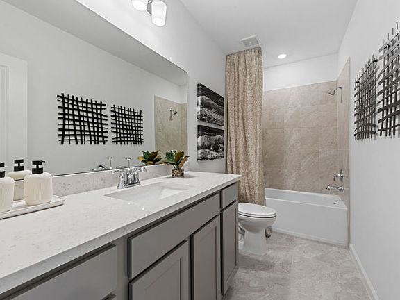 Secondary bathroom