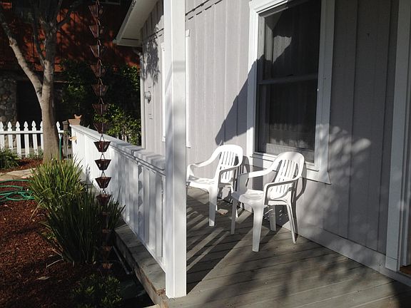 Porch area front of home