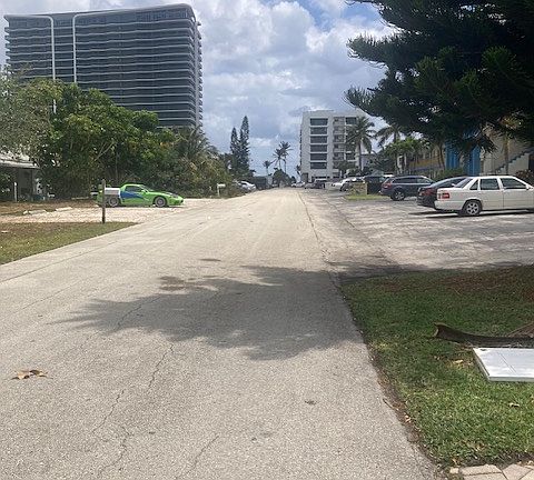 Across the street, AIA Beach Access