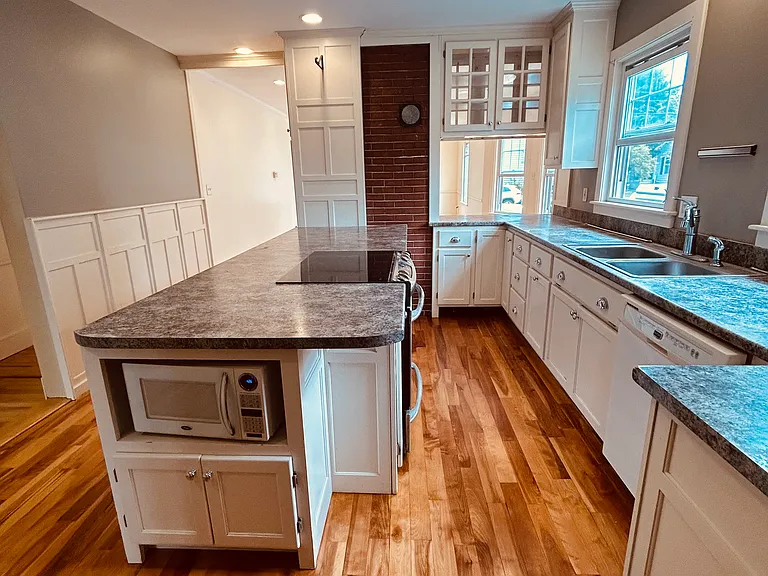 Kitchen, looking towards main room