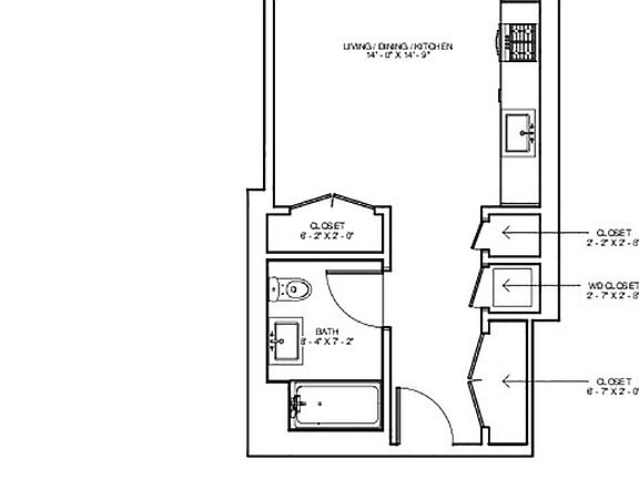 2nd image of 505 W 43rd St #5S
