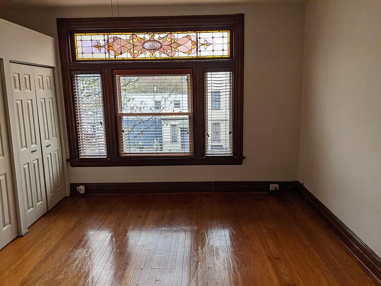front street facing bedroom