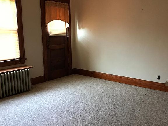 Bedroom with small balcony