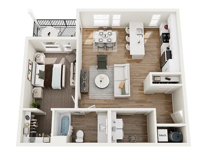 Floor plan 1A