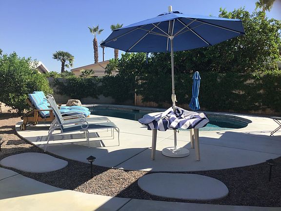 Saltwater pool in large fenced yard 2x week service included