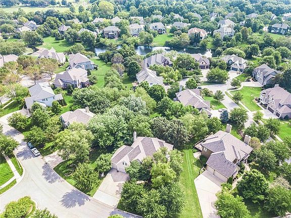 Here is a bird's eye view of your future home and the large lake and paved trail close by.