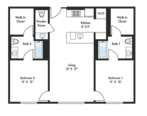 Floor plan B7