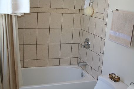 New Bath - notice the tile work