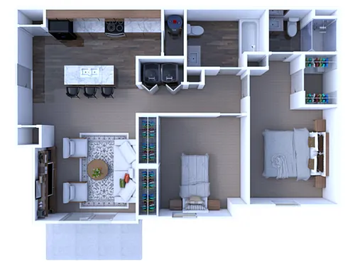 Floor plan The Sandusky