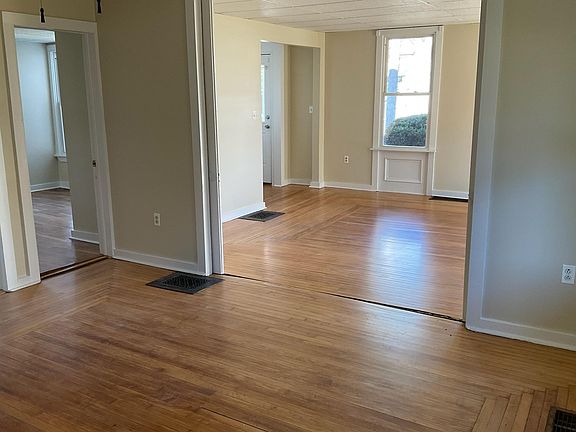 Dining room into living room.