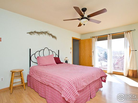 Bright, airy Master Bedroom with dual closets.