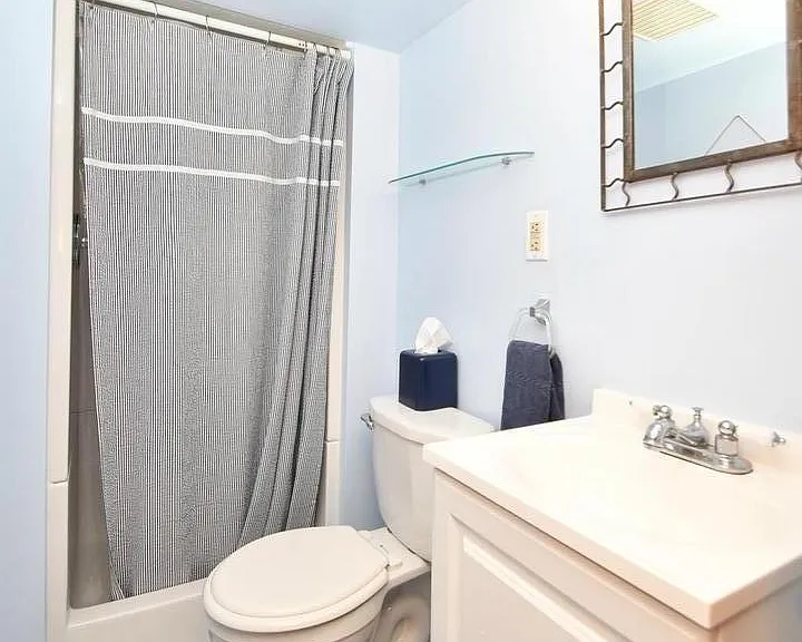 Basement bathroom