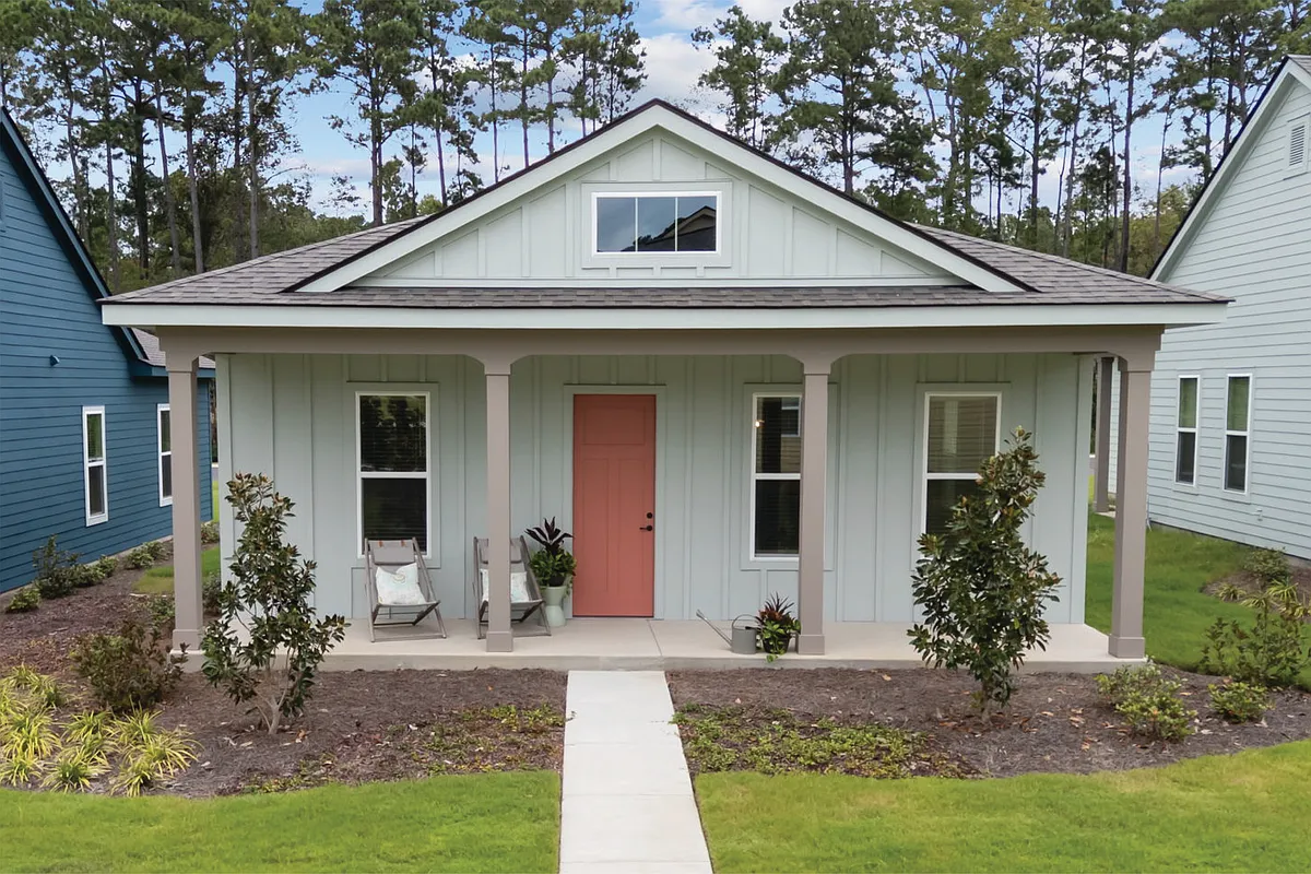 Cottage Front Porch Living - Heartsease at Calabash