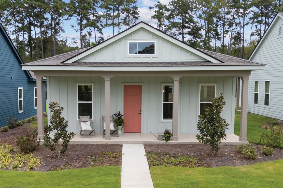 Cottage Front Porch Living