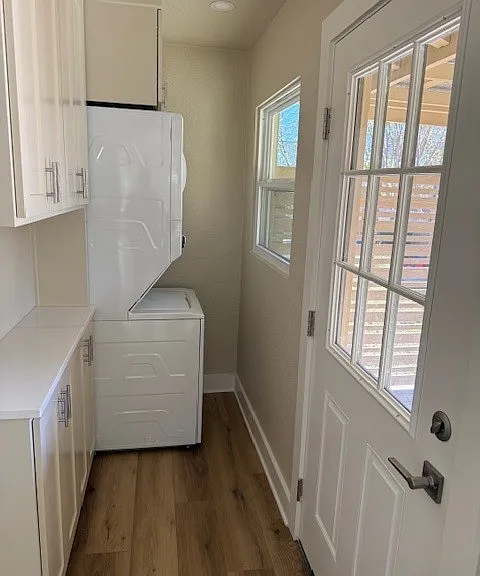 Laundry and storage area