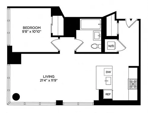 Floor plan 1CA North