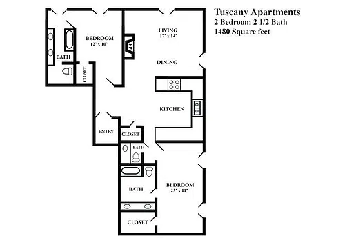 Floor plan H