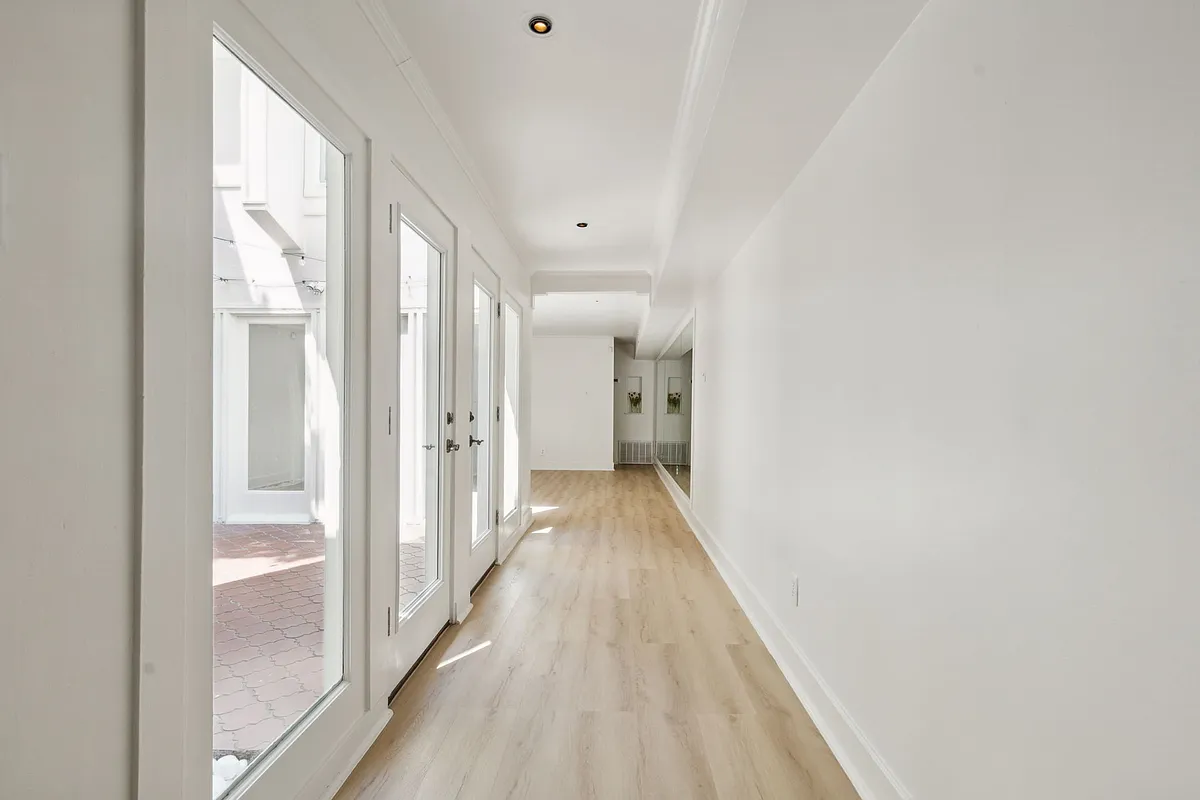 Hallway + Atrium from Entry - 3618 Routh St