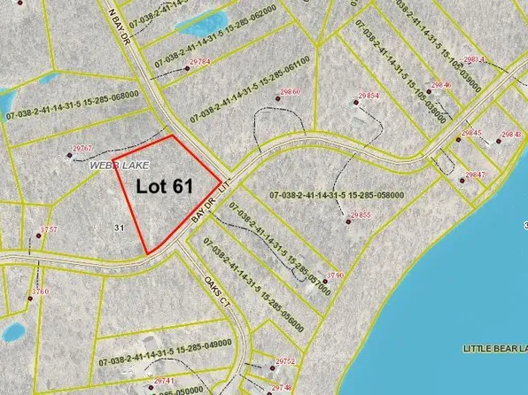 LOT 61 Bay Dr, Danbury, WI 54830