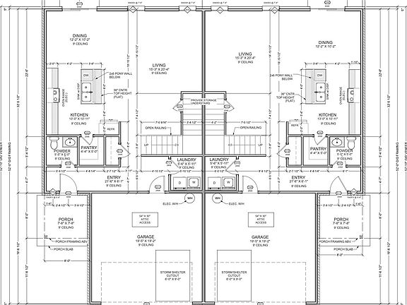 Downstairs floorplan