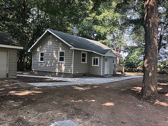 New concrete around the home