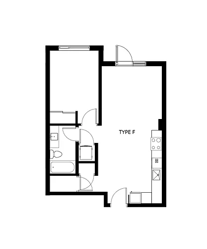 Floor plan 406