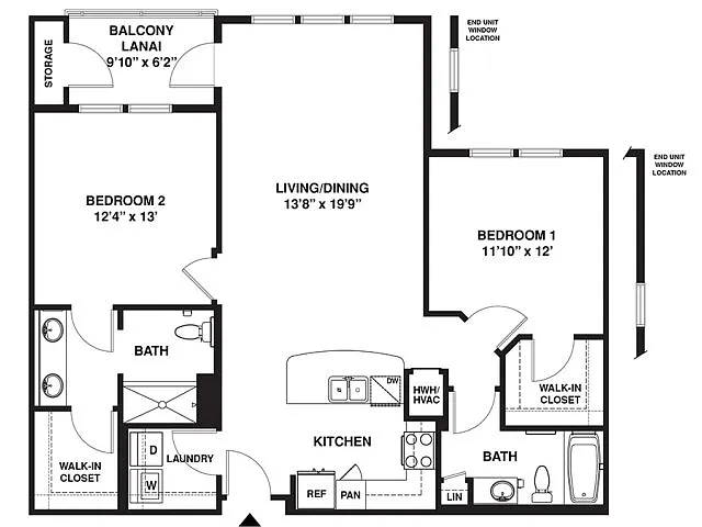 Floor plan Cobalt