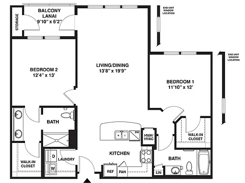 Floor plan Cobalt