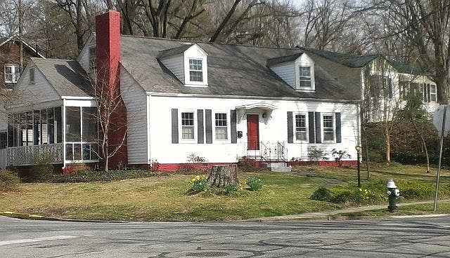 House from street