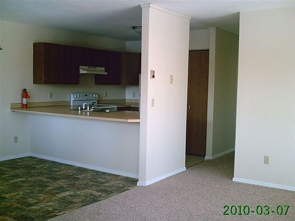 living to kitchen after