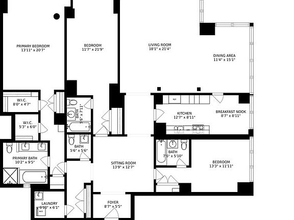 2nd image of 151 E 58th St APT 34A