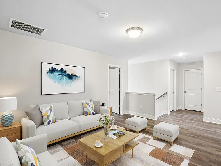 Upstairs loft area, can be used as TV room, playroom, etc.