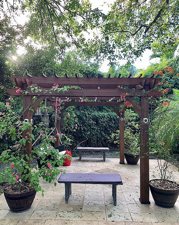 Back patio
